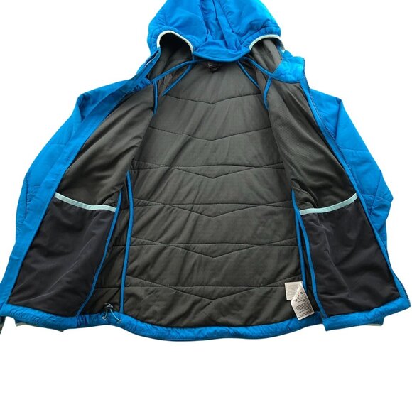 Outdoor Research Women’s Uberlayer Hooded Jacket – Polartec Alpha – Gray/Blue – - Picture 3 of 16